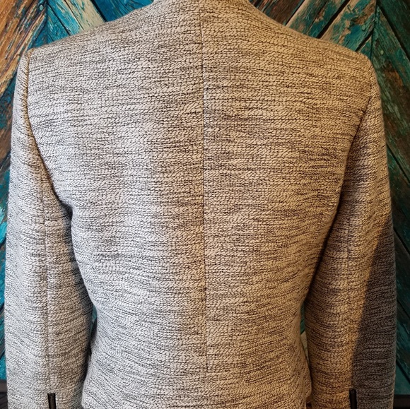 Rare Banana Republic Moto style Womens Jacket 10p - Picture 6 of 8